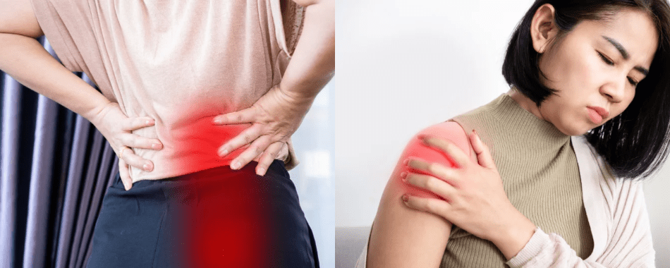 Rwa kulszowa i rwa barkowa